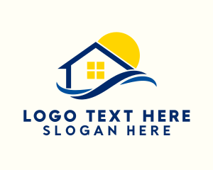 Residential Housing Contractor Logo