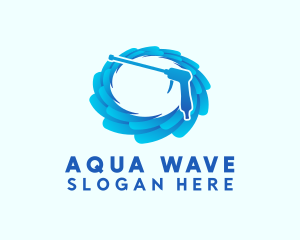Aqua Water Cleaner logo design