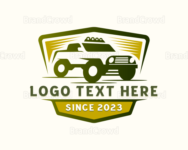 Off Road Vehicle Racing Logo