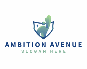 Ambition - Leader Achiever Coach logo design