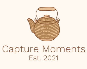 Coffee - Cute Kettle Teapot logo design