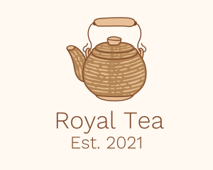 Cute Kettle Teapot logo design