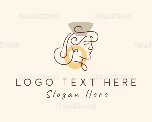 Woman Fashion Stylist Logo