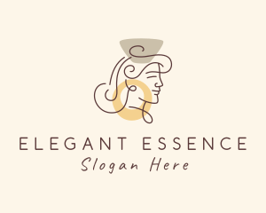 Woman Fashion Stylist logo design