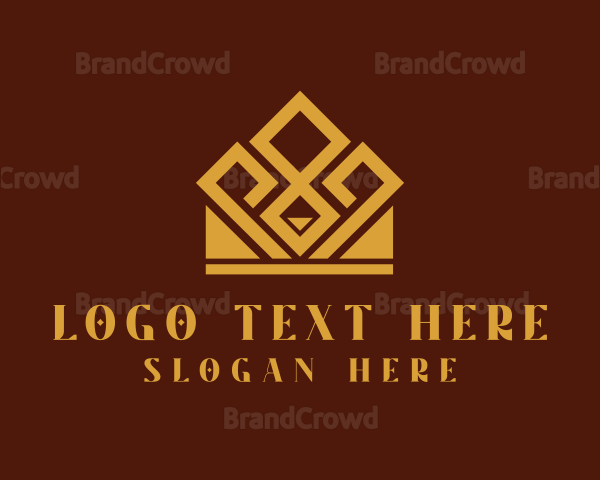 Elegant Crown Jewels Logo