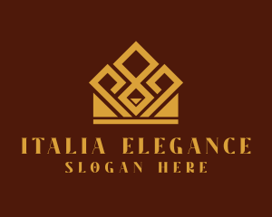 Elegant Crown Jewels logo design