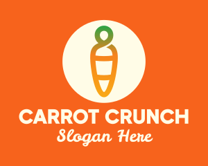 Carrot - Modern Fresh Carrot logo design