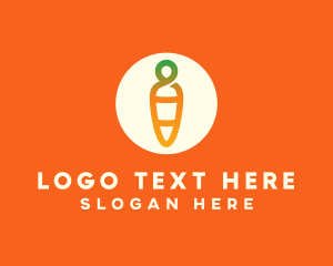 Fresh - Modern Fresh Carrot logo design