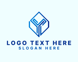 Stock Broker - Generic Modern Company Letter Y logo design