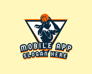 Varsity Player - Female Basketball Athlete logo design