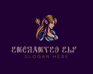Elf - Night Elf Gaming logo design