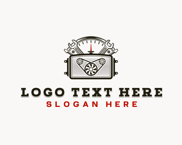 Engine - Engine Automotive Maintenance logo design