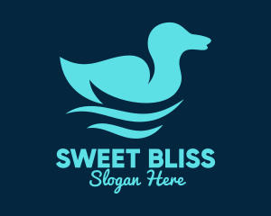 Resort - Blue Duck Pond logo design