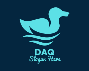Amusement Park - Blue Duck Pond logo design