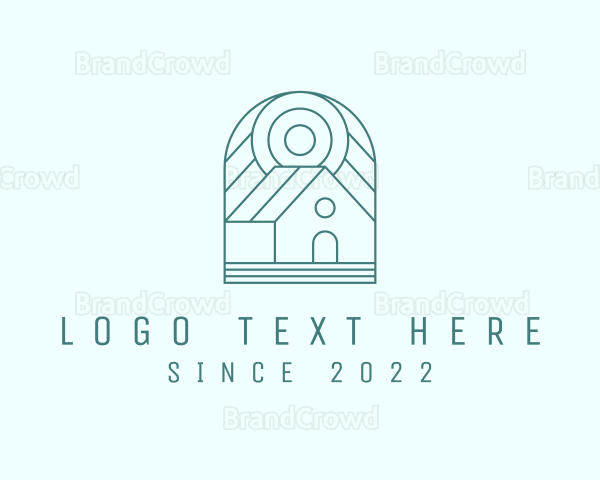 Architectural Home Apartment Logo