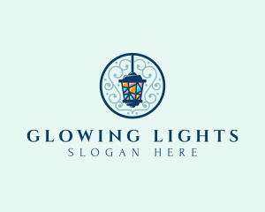 Elegant Street Light Ornament logo design