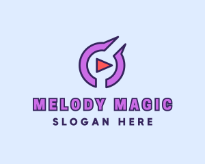 Stream - Video Media Player logo design