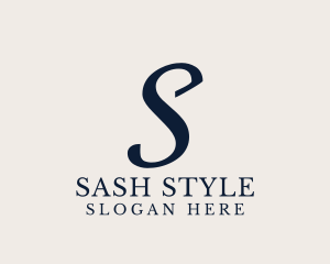 Boutique Tailoring Stylist logo design