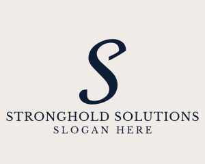 Boutique Tailoring Stylist logo design