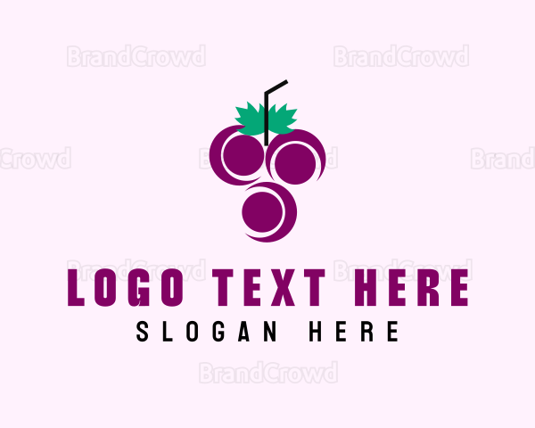 Grape Fruit Juice Logo