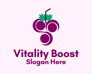 Grape Fruit Juice  Logo