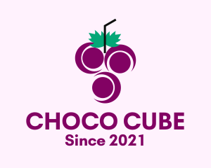 Winery - Grape Fruit Juice logo design