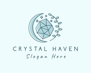 Elegant Cosmic Gemstone logo design