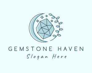 Elegant Cosmic Gemstone logo design