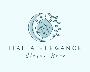 Elegant Cosmic Gemstone logo design