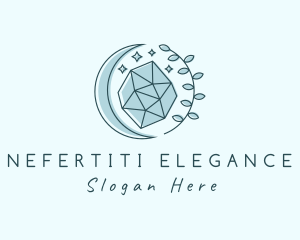 Elegant Cosmic Gemstone logo design