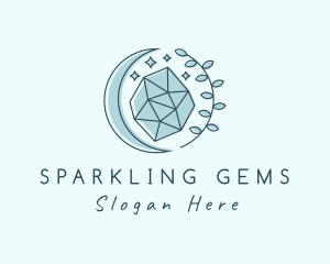 Elegant Cosmic Gemstone logo design