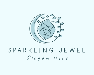 Elegant Cosmic Gemstone logo design