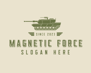 Military War Tank logo design