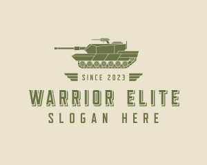 Military War Tank logo design
