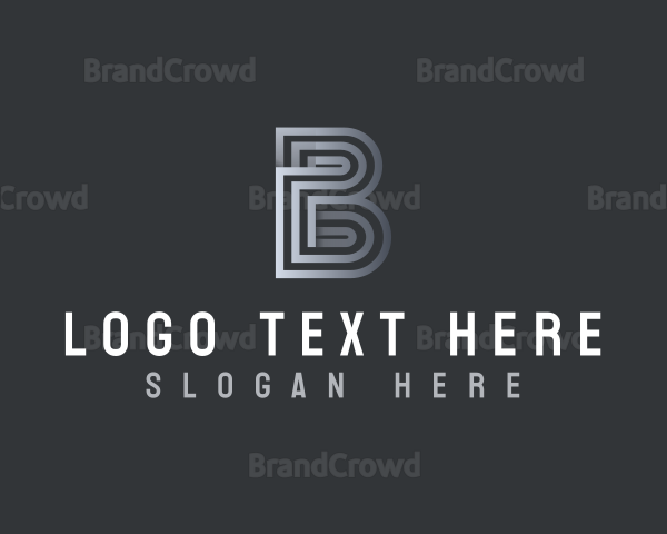 Startup Modern Letter B Logo