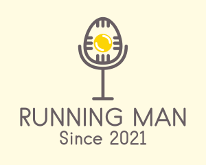 Recording Studio - Egg Microphone Podcast logo design