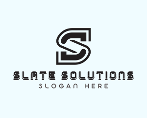 Tech Software Letter S logo design