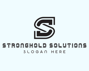 Tech Software Letter S logo design