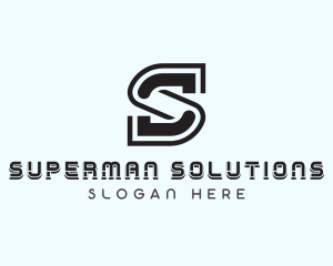 Tech Software Letter S logo design