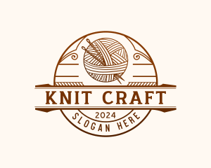 Yarn Ball Sewing logo design