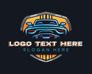 Engine - Super Car Protection logo design