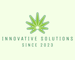 Product - Modern Edgy Cannabis logo design