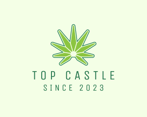 Therapeutical - Modern Edgy Cannabis logo design