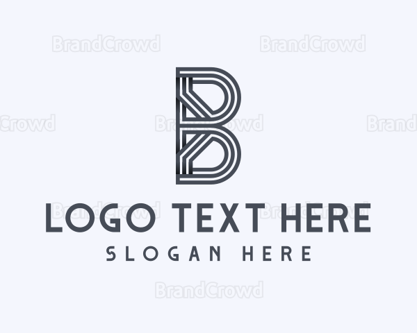 Business Brand Letter B Logo