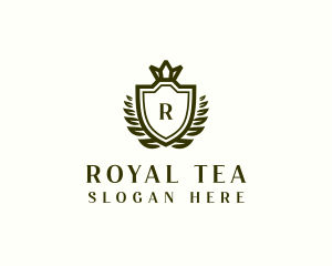 Shield Royal Crown logo design