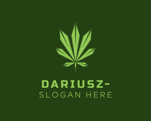 Smoke - Cannabis Weed Geometric logo design