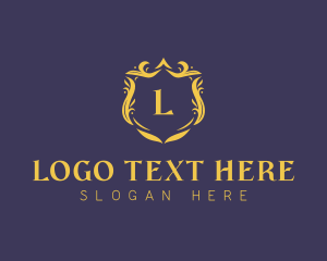 Lettermark - College University Shield logo design