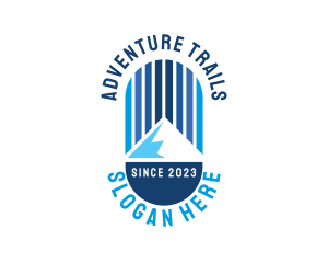 Mountain Alpine Trip logo design