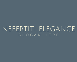 Elegant Minimalist Brand logo design