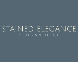 Elegant Minimalist Brand logo design